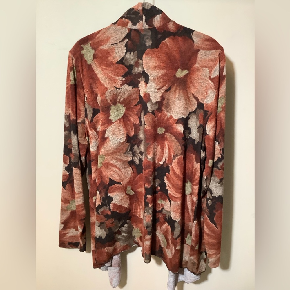 Janeric Fall Jacket With Beautiful Fall Colored F… - image 2